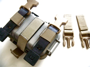 Down Range Gear PALS Integrated Pelican Micro Case with quick detach belt drop kit